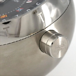 Đồng hồ bàn Louis Vuitton Tambour Dual Time Table Clock Trunk Q1Q030 SS Quartz - Hàng hiệu Authentic 876167