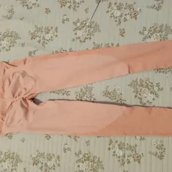 Quần tập dài chun mông hồng cam size L 1023241