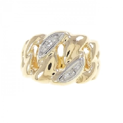 Nhẫn kim cương K18YG/PT900 668254