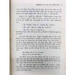 Sơ thảo ngữ pháp Việt Nam - Lê Văn Lý 127183