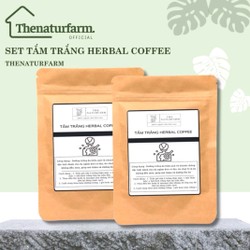 0Set Tắm Trắng Herbal Coffee Naturfarm [ Công thức tắm trắng chuẩn Spa - Tắm là Trắng ]