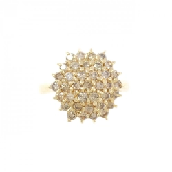 Nhẫn kim cương K18YG 1.00CT 671593