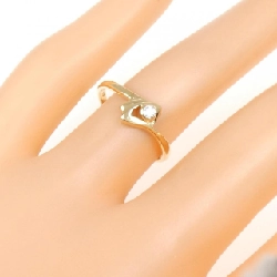 Nhẫn kim cương K18YG 0.06CT 673584