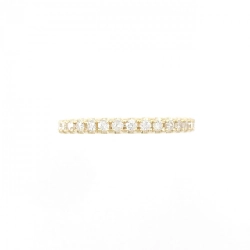 Nhẫn kim cương K18YG Half Eternity 0.20CT - Hàng hiệu Chính hãng 860571