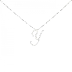 Ponte Vecchio Dây chuyền chữ cái 0.15CT - Hàng hiệu Authentic