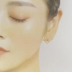 K18YG Bông tai kim cương hình trái tim 0.22CT - Hàng hiệu Chính hãng 875657