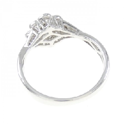 Nhẫn kim cương K18WG hoa 0.14CT 671179