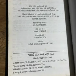 Cơ sở văn hóa Việt Nam_  Trần quốc Vượng; 2011 447747