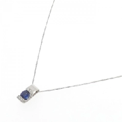 Dây chuyền Sapphire PT900/PT850 0.63CT - Hàng hiệu Chính hãng 859326