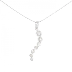 K18WG Dây chuyền kim cương 1.00CT - Hàng hiệu Chính hãng