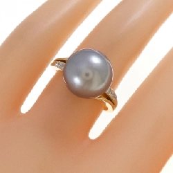 Nhẫn ngọc trai đen K18YG 11.1mm - Hàng hiệu Chính hãng 849294