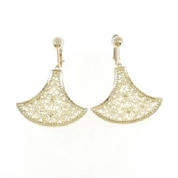 K18YG Bông tai - Hàng hiệu Authentic