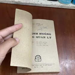 [Sách Xưa] - II Sách Kỹ Năng: 100 Tình Huống Trong Quản Lý - B.O. SUFTSUK - 1985 559422