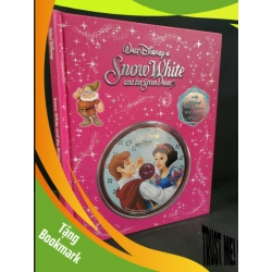 (TẶNG BOOKMARK) Snow white and the seven Dwarfs (bìa cứng, sách màu, kèm CD) mới 90% bẩn nhẹ, có chữ viết Walt Disney RBK3004 NGOẠI VĂN