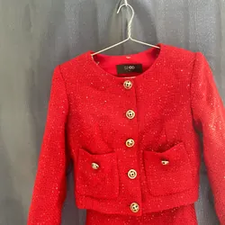 Váy dạ đỏ sixdo 728368