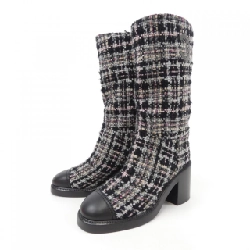 【Khuyến mãi】Giày bốt CHANEL 664957