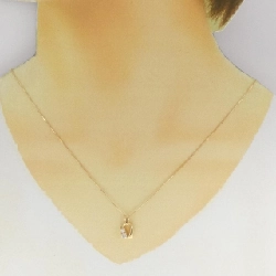 Dây chuyền kim cương K18YG 0.20CT - Hàng hiệu Chính hãng 859440