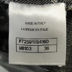 Áo khoác không cổ CHANEL 637183