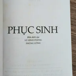 Tác phẩm VH của đại văn hào Lev Tolstoy: PHỤC SINH (800 trang) 1027965