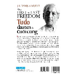 Tự Do Đầu Tiên Và Cuối Cùng - J. Krishnamurti 27770