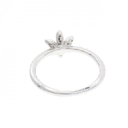 Nhẫn kim cương hoa K18WG 0.07CT - Hàng hiệu Authentic 848523