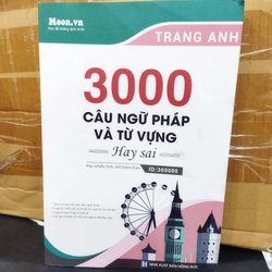 Tổng ôn từ vựng, sách ôn thi thpt quốc gia 2025-3000 câu ngữ pháp và từ vựng hay sai 380788