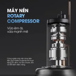 Máy hút ẩm Kalite Drysense-A9 công nghệ Ion âm giảm âu lo