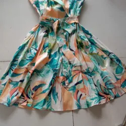 Đầm hoa bigsize Nina