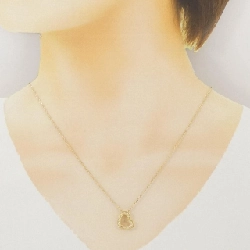 K18YG Dây chuyền kim cương hình trái tim 0.09CT - Hàng hiệu Chính hãng 858901