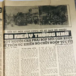 Báo Miền Nam xưa trắng đen như hình phát hành thứ 5 ngày  10/04/1975  752744