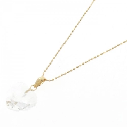 K18YG Dây chuyền đá quý hình trái tim - Hàng hiệu Chính hãng 862418