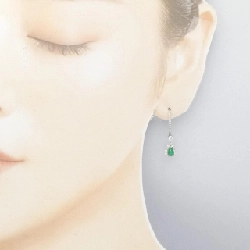 PT950 Bông tai Ngọc lục bảo 0.49CT - Hàng hiệu Chính hãng 870567