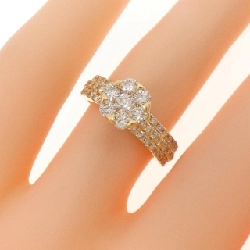 Nhẫn kim cương K18YG 1.00CT - Hàng hiệu Chính hãng 853523