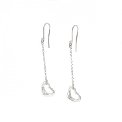 Bông tai Tiffany Open Heart Drop 666395