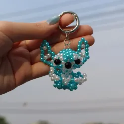 Móc khoá Stitch bằng cườm 934135