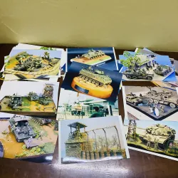 Lô ảnh chụp lại mô hình quân sự xưa  994857