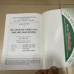 Du lịch thế giới gồm 3 cuốn - Du lịch châu Á - Du lịch châu Âu - Phi - Mỹ - Úc (c43) 717755