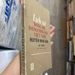 LỊCH SỬ ĐẢNG BỘ ĐẢNG CỘNG SẢN VIỆT NAM HUYỆN NAM ĐÀN 303069