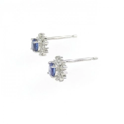 PT900 Bông tai Sapphire 0.54CT - Hàng hiệu Chính hãng 865263