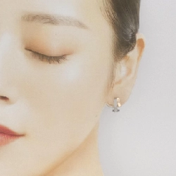 K18YG/K14WG Bông tai kim cương 0.06CT - Hàng hiệu Chính hãng 872648