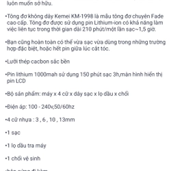 Tông đơ cắt tóc kemei 1998 532632