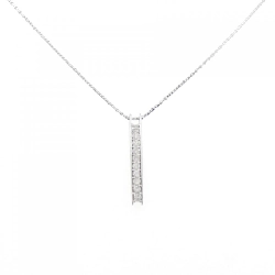 K18WG Dây chuyền kim cương 0.34CT - Hàng hiệu Chính hãng