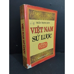 Việt Nam sử lược mới 70% bẩn bìa, ố, rách trang đầu, có vết mực vẽ, tróc bìa, tróc gáy 2012 HCM2811 Trần Trọng Kim LỊCH SỬ - CHÍNH TRỊ - TRIẾT HỌC Oreka Blogmeo