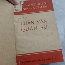 Trích luận văn quân sự của Các Mác - Ăngghen - Lenin - Stalin