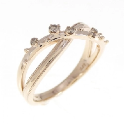 Nhẫn kim cương K10PG 0.07CT - Hàng hiệu Authentic