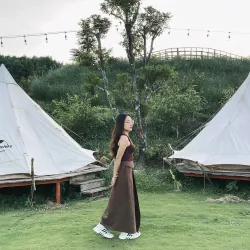 Set áo ba lỗ, chân váy dài 989663