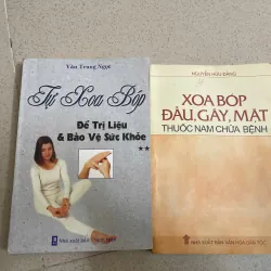 Combo 2 sách: Xoa bóp đầu – gáy – mặt & Tự xoa bóp trị liệu sức khỏe 