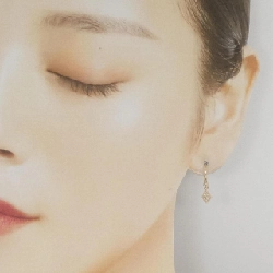 K10YG Bông tai kim cương 0.08CT - Hàng hiệu Chính hãng 863454