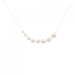 K18YG Ngọc trai Akoya Dây chuyền - Hàng hiệu Chính hãng