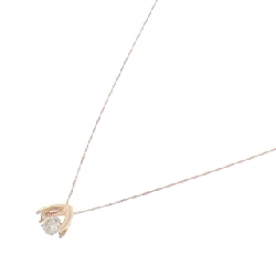 K18PG Dây chuyền kim cương 0.29CT - Hàng hiệu Chính hãng 861208